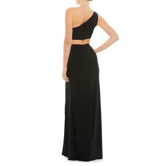 Mac Duggal Asymmetric Cut-Out Evening Gown - Picture 3 of 10